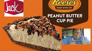 Jack In The Box  Reeses® Peanut Butter Cup Pie REVIEW [upl. by Corwun]