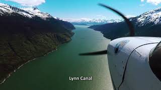 Flying in Alaska 2017 Part 6  Juneau Skagway Juneau [upl. by Ahtabat843]