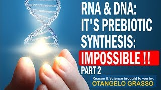 RNA amp DNA Its prebiotic synthesis Impossible  Part 2 [upl. by Eyak]