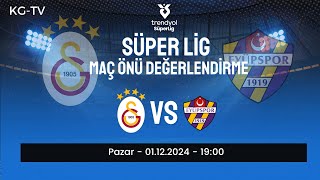 Galatasaray  Eyüpspor Maç Önü Değerlendirme [upl. by Vani]