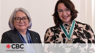 Cree Métis woman from Saskatoon receives prestigious award from Governor General [upl. by Quint]