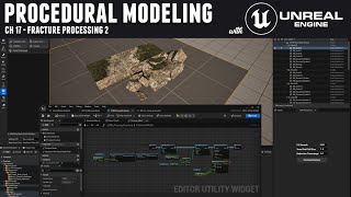 Procedural Modeling with Unreal 5  Ch 17 Fracture Processing 2 [upl. by Nepets921]