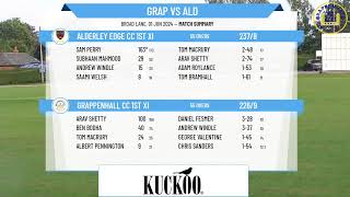 Grappenhall CC 1st XI v Alderley Edge CC 1st XI [upl. by Nit]