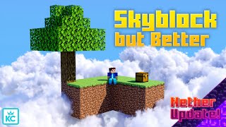 Skyblock but Better  Minecraft Marketplace Trailer [upl. by Body]