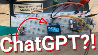 Give your Arduino project a chatGPT AI brain  for ALMOST free [upl. by Rex]