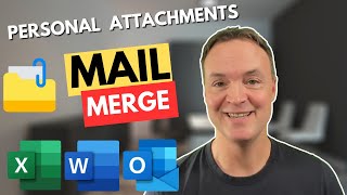 Mail Merge Custom Attachments Subjects BCCCC Word Excel Outlook [upl. by Marie]