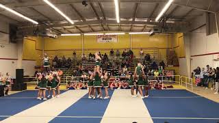 Crest Middle School Cheer 2018 at Cleveland County Fair [upl. by Adnam]