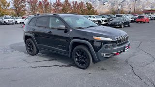 2017 Jeep Cherokee Trailhawk UT Logan Smithfield Hyrum Brigham City Ogden [upl. by Sihonn]