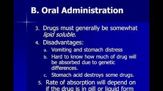 Pharmacokinetics Part 1 [upl. by Floro]