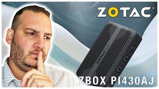 ZOTAC PI430AJ la puissance du refroidissement AirJet dans la poche [upl. by Noired895]