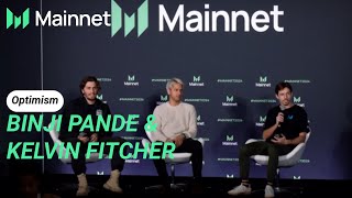 State of Optimism with Optimisms Binji Pande and Kelvin Fichter  Mainnet 2024 [upl. by Noside]