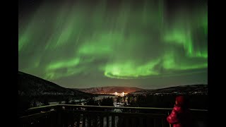 Aurora Borealis  Northern Lights LIVE Utsjoki [upl. by Gilboa]