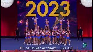 Stingray Allstars Orange 2023 Worlds Semifinals [upl. by Aynahs223]