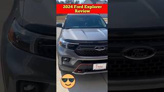 2024 Ford Explorer Review Unveiling the Ultimate Adventure SUV carreview luxurycars bestcars [upl. by Gayle]