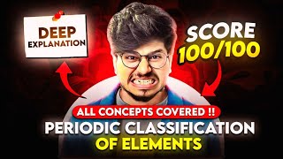 PERIODIC CLASSIFICATION OF ELEMENTS ONE SHOT CLASS 11 CHEMISTRY 🔥 CLASS 11 CHEMISTRY ONE SHOT [upl. by Adora]