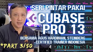 SERI PINTAR PAKAI CUBASE PRO 13  Part 350  Mengatur Seting MIDI CONTROLLER dan Fitur Pentingnya [upl. by Stegman]