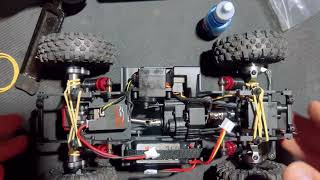 Building the ultimate 118 scale rc crawler with a Hobby Plus Cr18p Evo pro and Tuning its ESC [upl. by Axel]