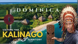 VISITING THE KALINAGO TERRITORY  DOMINICA 🇩🇲 [upl. by Langer]