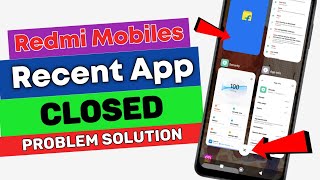 How to Run Background Apps in Redmi Phones  Auto close Apps problem Solve  Accessibility Problem [upl. by Amieva]