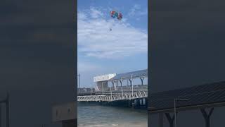 Parasailing in heavy winds DANGER ‼️ [upl. by Johny]