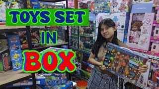 TOYS SET IN BOX Madam JANETDIVISORIA MALL [upl. by Shien]