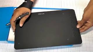 XPPen Deco 01 10x625 Inch Digital Graphics Drawing Tablet [upl. by Helsell]