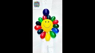 ASMR Various Water Colors  Happy Smiling Balloon Pop Reverse asmr balloonpopping [upl. by Salvadore395]