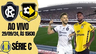 Remo x São Bernardo ao vivo Campeonato brasileiro série C 2024 [upl. by Nnaitsirk797]