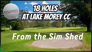 18 Holes at Lake Morey CC on GSPro [upl. by Rafe346]