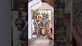 Guardian of the forest lblyxir asmr journaling scrapbooking journalideas shorts [upl. by Ynamad686]