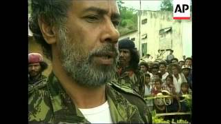 EAST TIMOR BOBONARO XANANA GUSMAO VISIT [upl. by Weywadt]