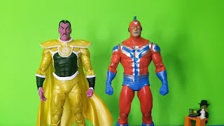 Parallax Sinestro Commander Steel  Mcfarlane DC Multiverse Target Exclusive Figure Review [upl. by Anwahsak]