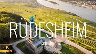 Rüdesheim am Rhein Germanys Wine Paradise  🇩🇪 Walking Tour 2023  4K 60fps HDR [upl. by Koffman504]