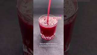 Lipödem tedavisinde nokta atış smoothie tarifi 👌 [upl. by Alyose]