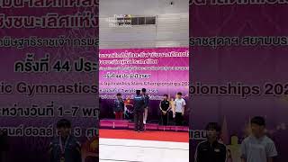 Gold medal  3rd JRC ARTITIC GYMNASTIC STARS CHAMPIONSHIP 2024  BANGKOK THAILAND karleldrewyulo [upl. by Leggat502]