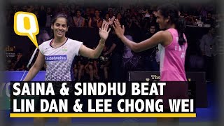 Highlights Saina Nehwal amp PV Sindhu Beat Lin Dan amp Lee Chong Wei  The Quint [upl. by Daegal]