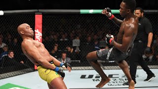 Israel Adesanya and Anderson Silva Cross Paths  UFC 234 2019  On This Day [upl. by Giesecke]