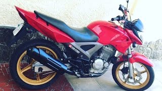 Apresentação da minha nova moto [upl. by Enihpets]