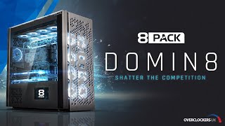 The Craziest Custom PC Weve Ever Built  8Pack Domin8 unveiled at Computex 2023 [upl. by Ollecram]