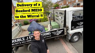 Delivery of a Boxford ME10 Lathe to the Wirral  EPS 1 [upl. by Danieu]