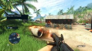 Far Cry 3 Weed Burning Drug Field Mission Gameplay PC [upl. by Yvad132]