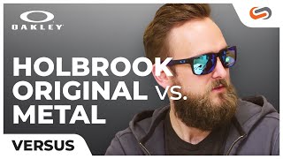 Oakley Holbrook vs Holbrook Metal  SportRx [upl. by Iridissa]