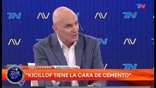 📺 quot¿De qué habla Kicillof tiene la cara de cementoquot 🥊  Espert en A Dos Voces  TN  01052024 [upl. by Cristian]