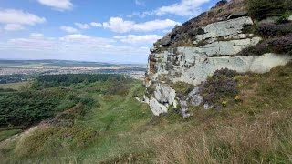 Guisborough  Cleveland Way  Highcliff Nab with iWalksNE 98 miles  Stunning [upl. by Sufur]