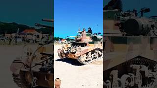 British army tank exhibition with the appearance of strange tanks at the end of the video shorts [upl. by Sivam634]