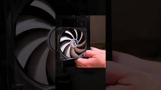 How to Install PC Case Intake Fan Inside PC Case Front Panel 4 [upl. by Sung]