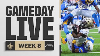 Chargers vs Saints Gameday Live  2024 NFL Week 8 [upl. by Aruon]