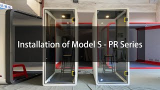 Prodec acoustic booth Installation of S PR Series [upl. by Reyotal352]