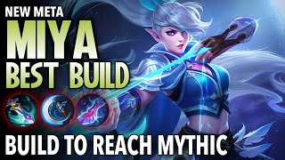 Auto Savage  Miya Best Build in 2021  Miya Build and Gameplay  Mobile Legends [upl. by Pryor]