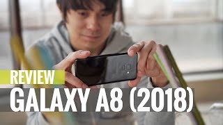 Samsung Galaxy A8 2018 review [upl. by Yeltnerb]